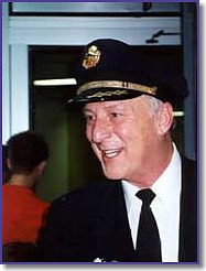 Barry in St. Louis ready to board for the final flight