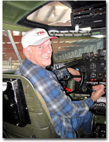 Getting checked out in Texas Raiders, a B-17 belonging to the Commemorative Air Force (2012).